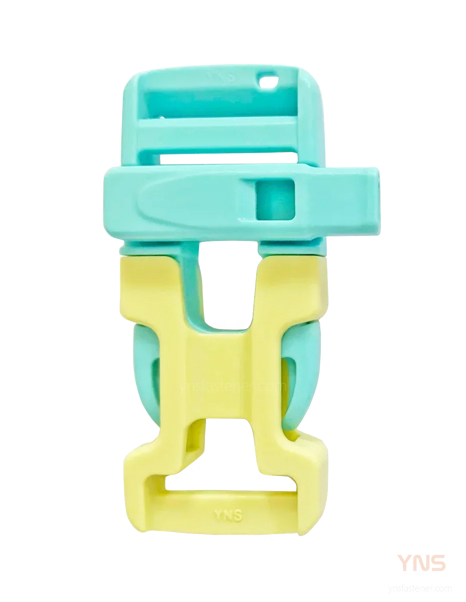 Macaron Buckle (Green/Yellow)
